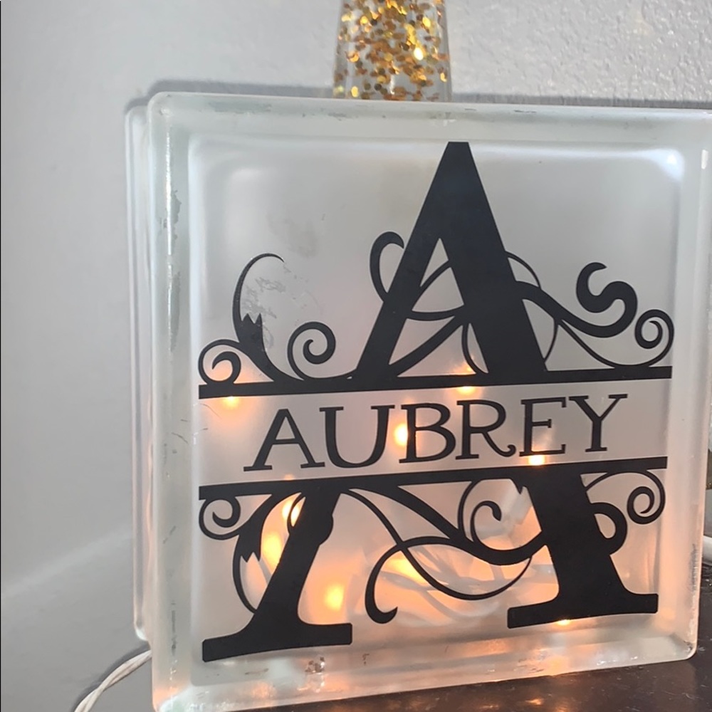 Light up Name box